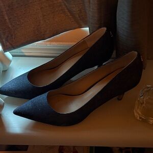 Lauren Ralph Lauren Denim  Pointed Heels Very comfortable